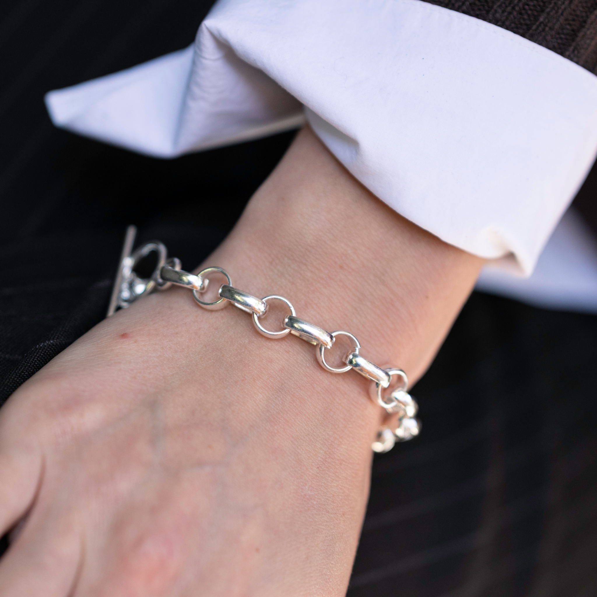 PULSERA CADENA CIRCULAR