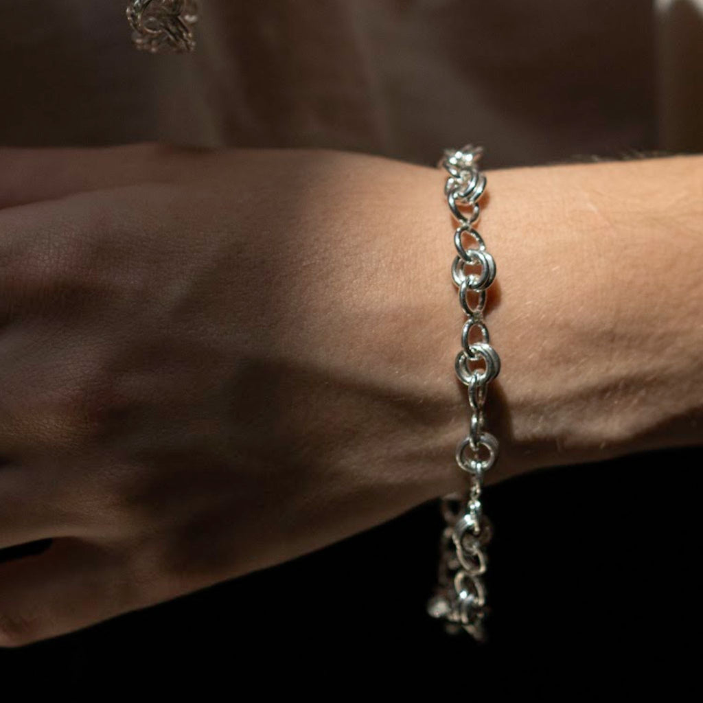 PULSERA NUDOS REDONDOS CHICOS