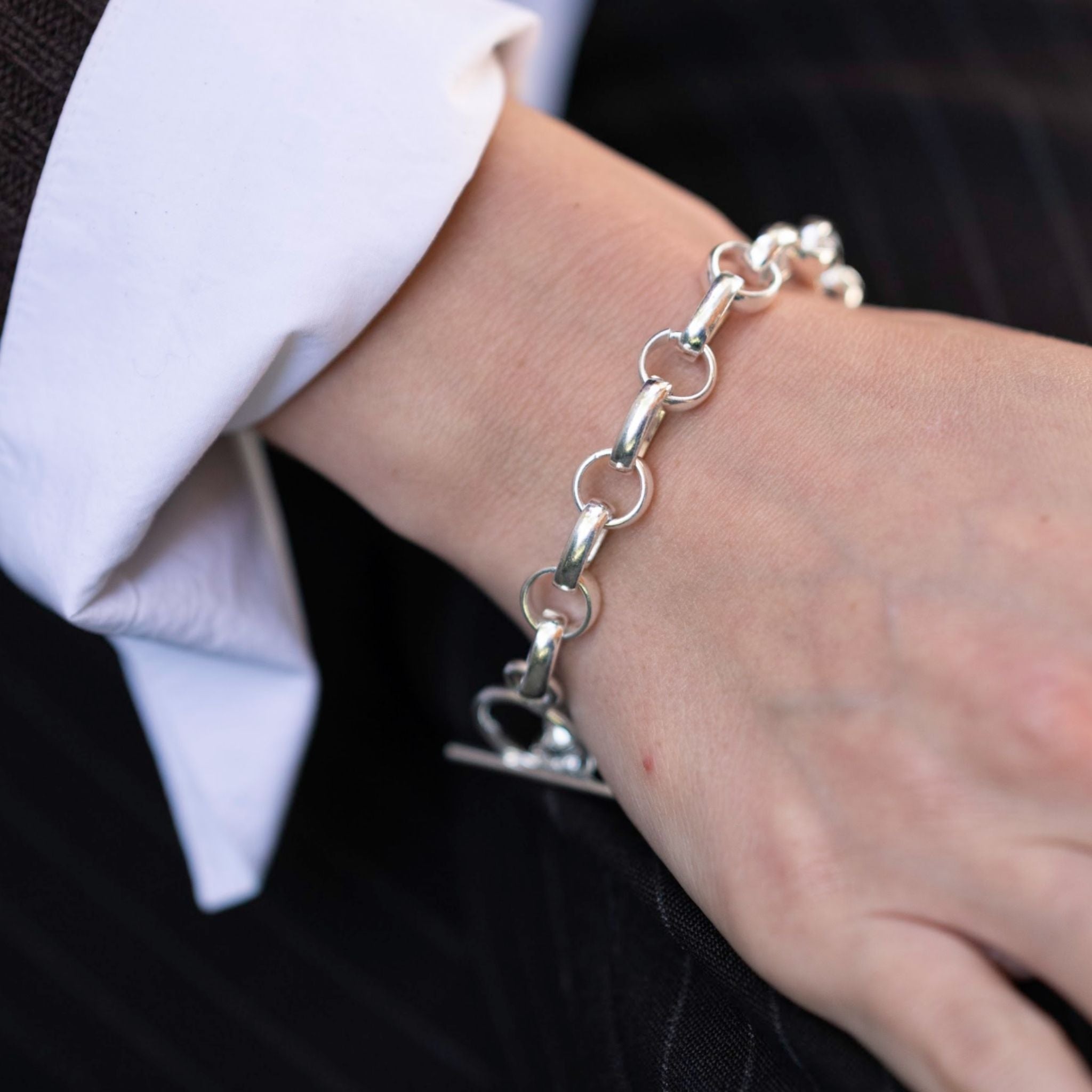 PULSERA CADENA CIRCULAR