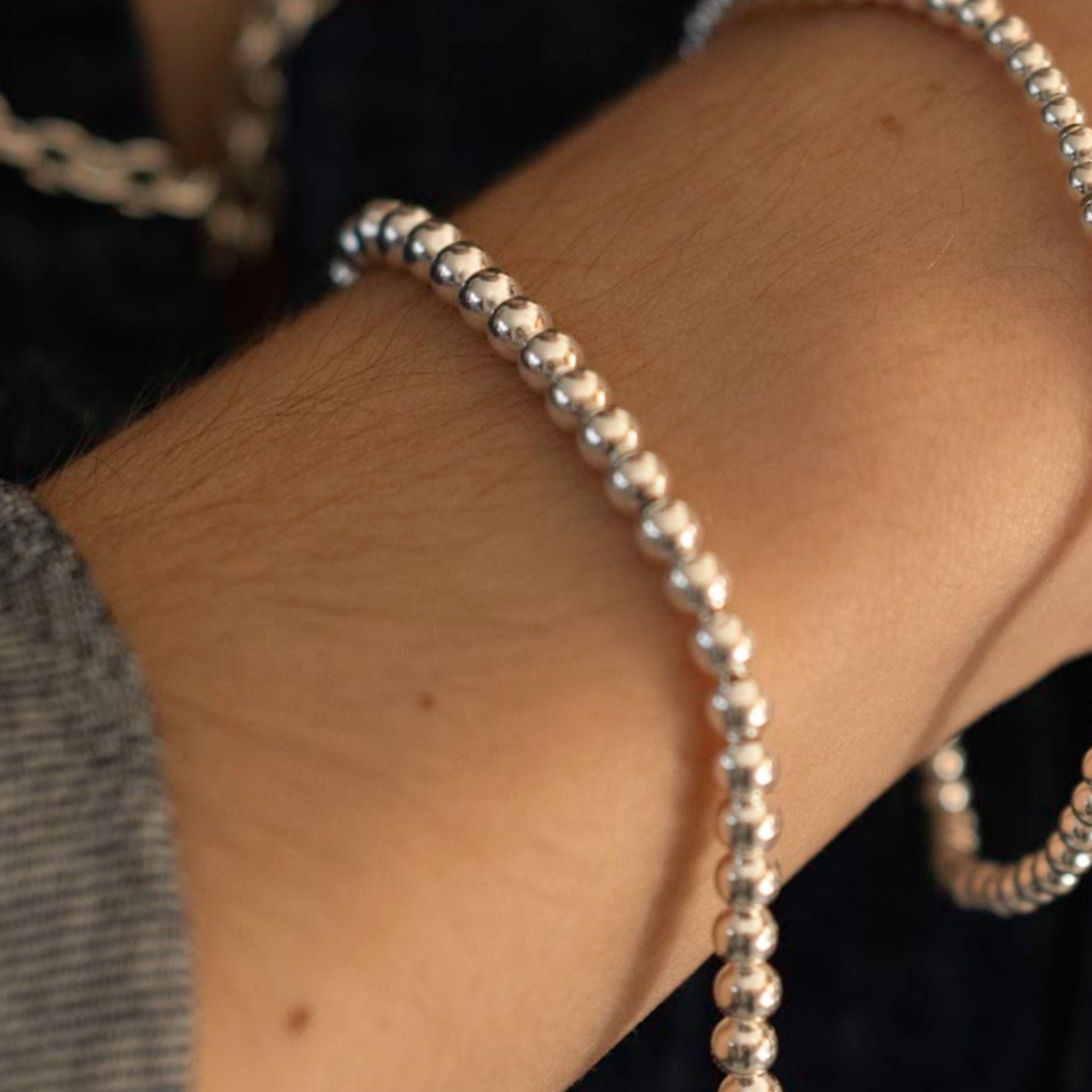 PULSERA BOLITAS MEDIANAS