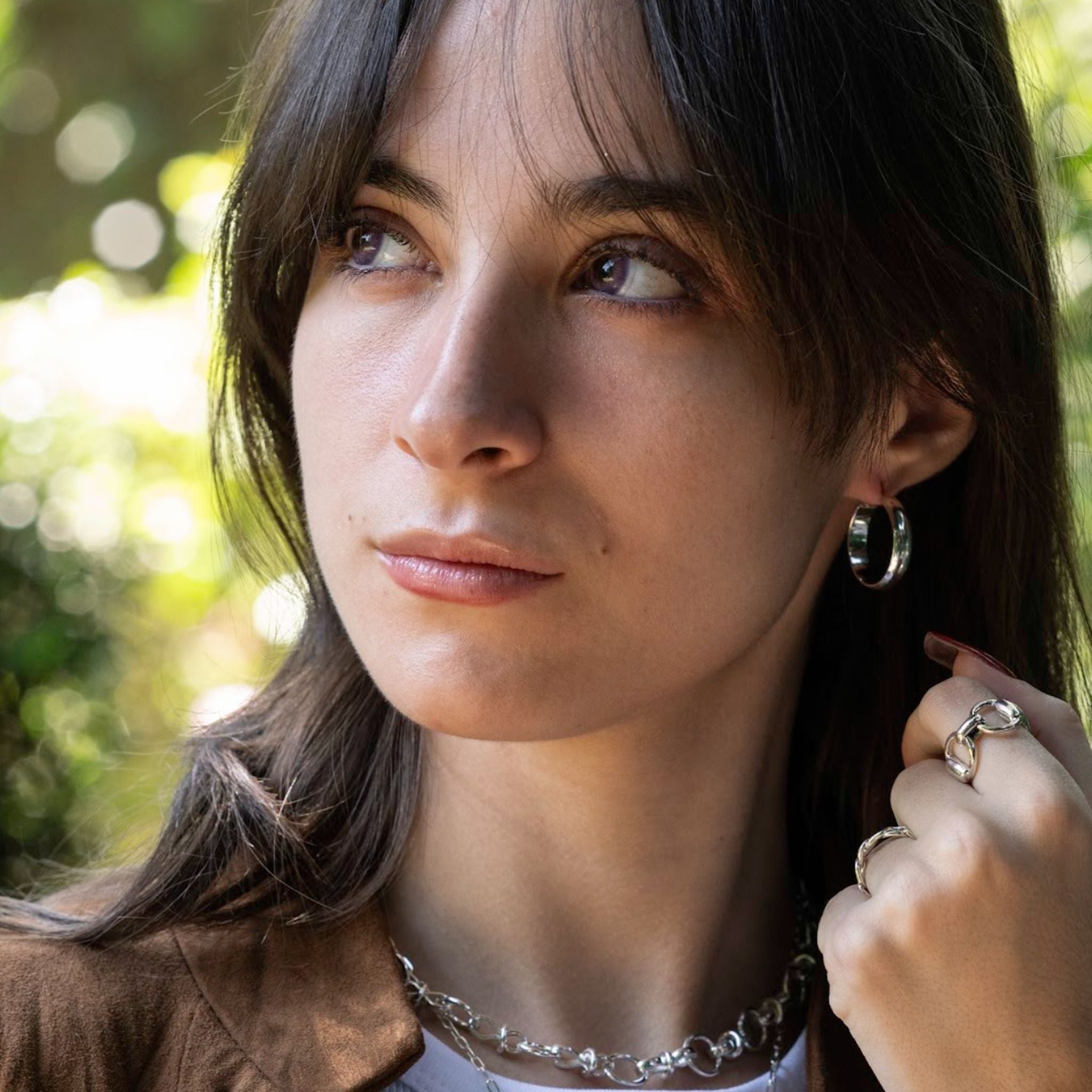 ARRACADAS LISAS MEDIANAS