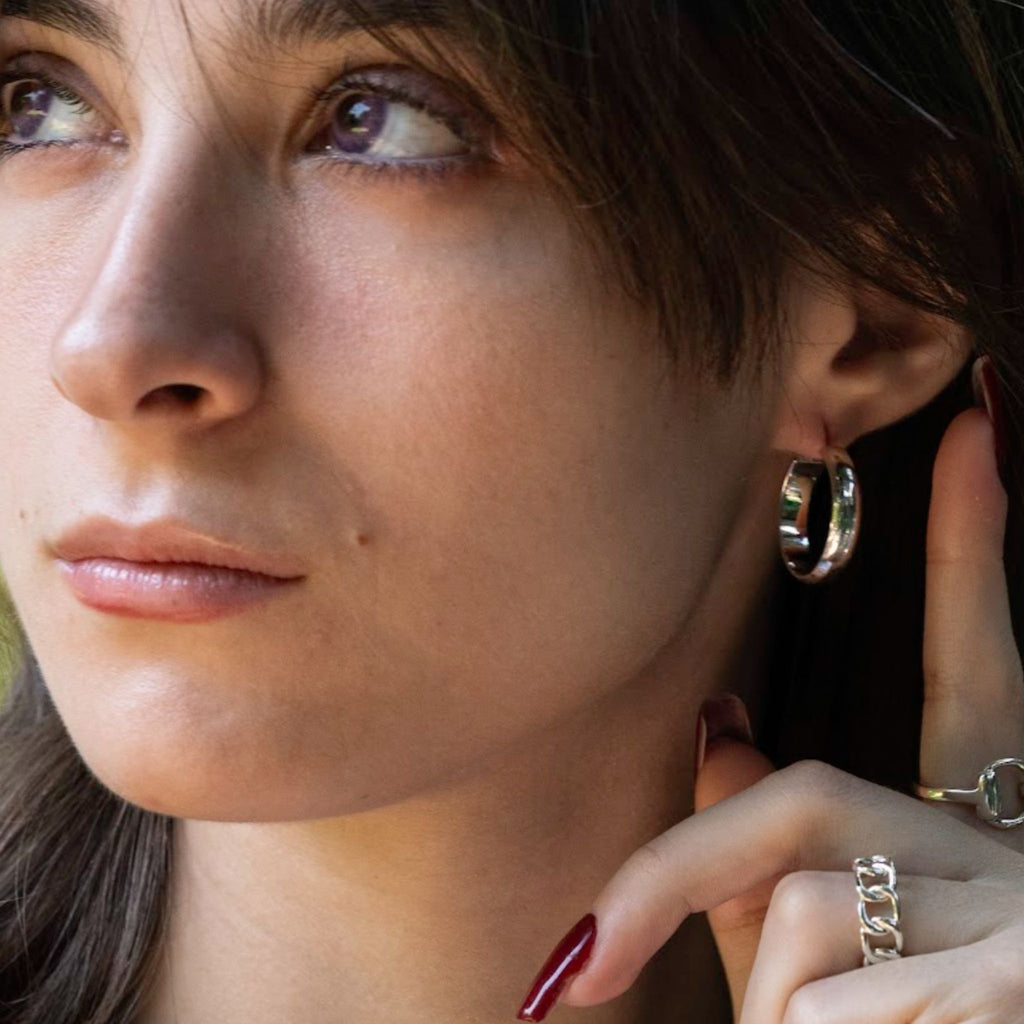 ARRACADAS LISAS MEDIANAS