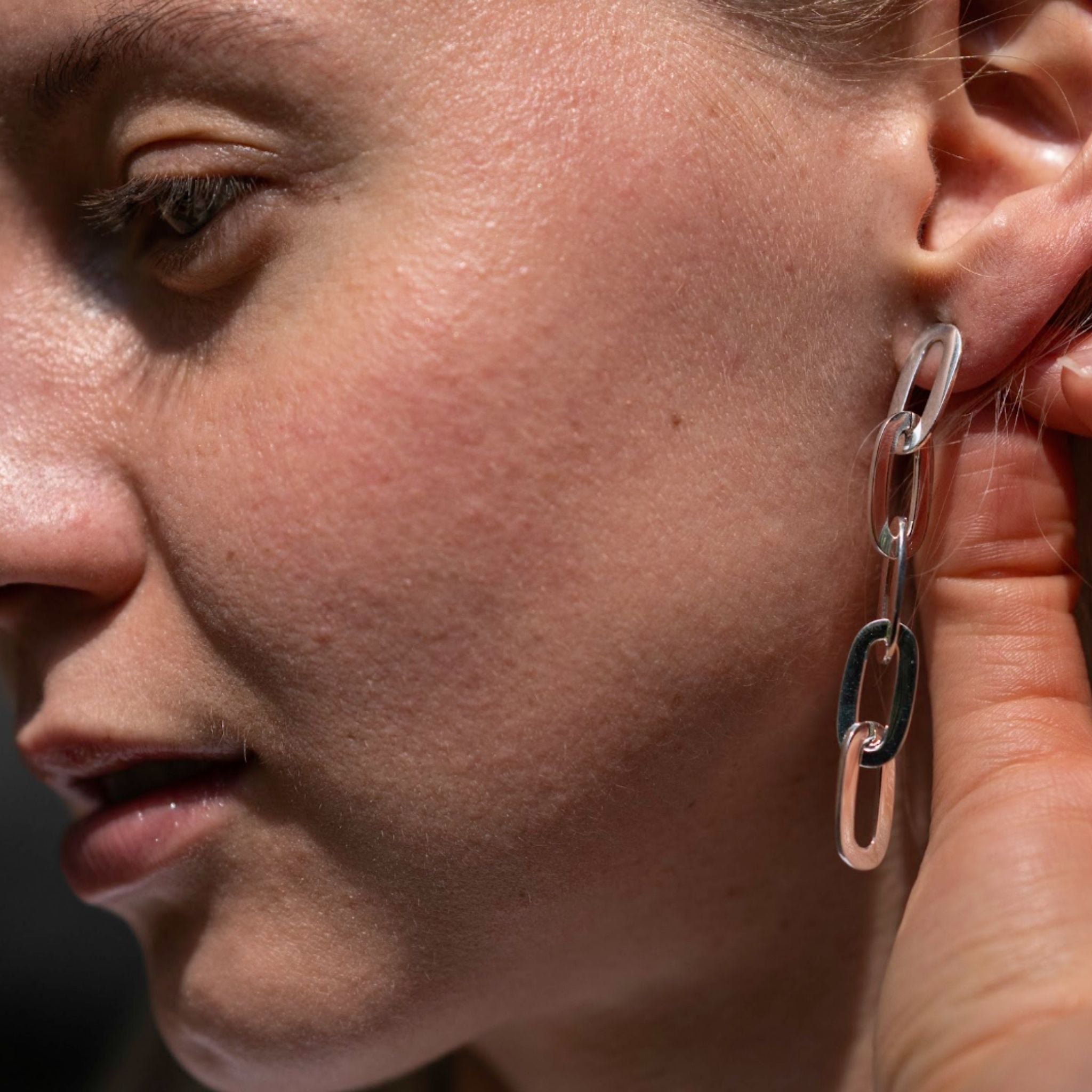 ARETES PAPER CLIP 5 PIEZAS