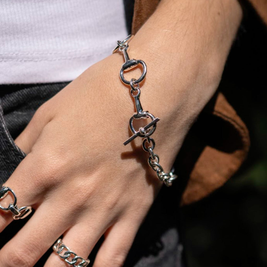 PULSERA ESLABONES Y HEBILLAS